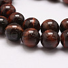 Natural Tiger Eye Bead Strands G-P230-13-14mm-3