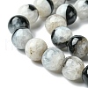 Natural Crystal and Agate Bead Strands G-K134-03-12mm-5