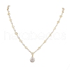 Natural Baroque Pearl Necklaces NJEW-JN04891-1