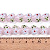 Handmade Lampwork Beads Strands LAMP-N028-02B-4
