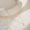 Mother's Day Jewellery Flower Natural Freshwater Pearl Pendant Necklaces NJEW-G153-04G-3