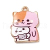 Alloy Enamel Pendants ENAM-M060-01KCG-06-1