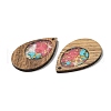 Wood & Resin Pendant WOOD-H104-23-01-3