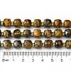 Natural Tiger Eye Beads Strands G-Q010-A09-01-5