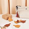 Olycraft 40Pcs 2 Colors PU Leather Label Tags DIY-OC0009-09-5