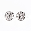 304 Stainless Steel Stud Earring Findings STAS-T052-38B-P-1