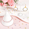 SOFPLATE 2000Pcs 10 Colors Transparent Acrylic Beads TACR-SP0001-12-4
