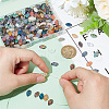 AHADERMAKER 260Pcs 13 Colors Electroplate Glass Beads Strands EGLA-GA0001-26-3