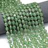 Natural Green Aventurine Beads Strands G-C116-A37-02-1