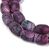 Natural Weathered Agate Beads Strands G-NH0047-B08-02-4