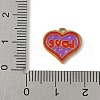304 Stainless Steel Enamel Charms STAS-P388-19A-G-3