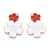 Alloy Enamel Pendants ENAM-T020-37C-RS-1