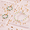Beebeecraft 100Pcs Rack Plating Alloy Beads FIND-BBC0003-34-4
