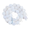 Natural Blue Chalcedony Beads Strands G-O201B-134G-4
