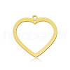 Ion Plating(IP) 201 Stainless Steel Pendants STAS-N090-LA868-2-2