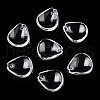 Transparent Glass Petal Beads GLAA-N001-08-1