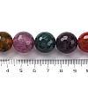 Natural Dragon Veins Agate(Dyed & Heated) Beads Strands G-K390-A13-01-5