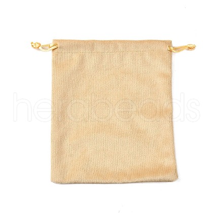 Velvet Jewelry Drawstring Storage Pouches ABAG-P013-02A-09-1