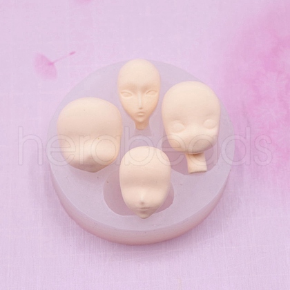 DIY Silicone Doll Face Molds DIY-B037-01-1