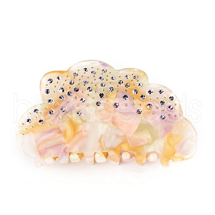Cellulose Acetate(Resin) Claw Hair Clips PW-WG181B1-02-1