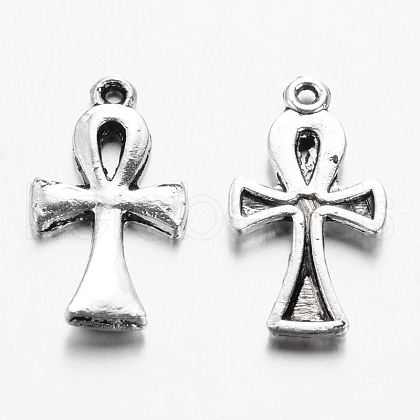 Tibetan Style Alloy Pendants TIBEP-20491-AS-NR-1