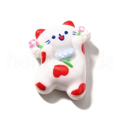 Opaque Resin Cabochons CRES-U004-04D-1