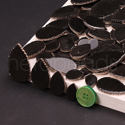 Leaf Shape Porcelain Mosaic Tiles PW-WG00441-04-1