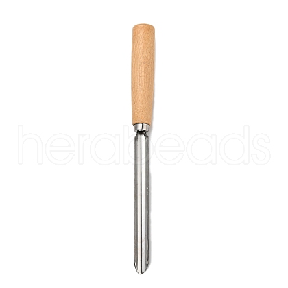 201 Stainless Steel Fruit and Vegetable Corer AJEW-E055-04P-1