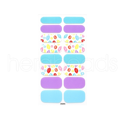 Full Wrap Fruit Nail Stickers MRMJ-T078-ZE0090-1