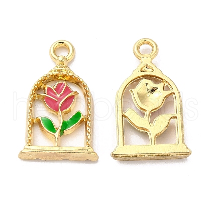 Alloy Enamel Pendants ENAM-D046-13G-02-1