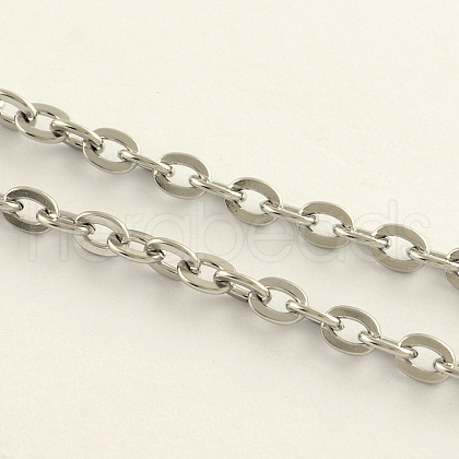 304 Stainless Steel Cable Chains CHS-Q001-17-100m-1