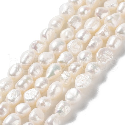 Natural Keshi Pearl Beads Strands PEAR-Z002-17-1