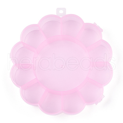 Flower Plastic Bead Storage Containers CON-Q023-21A-1