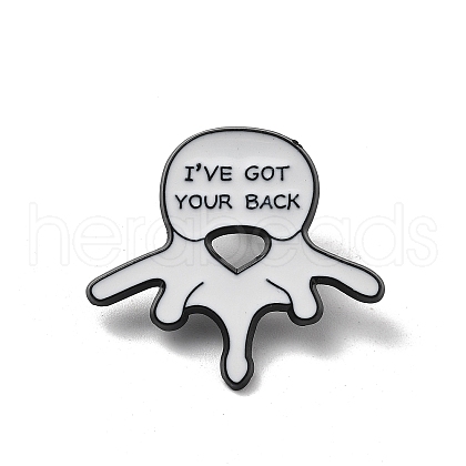I've Got Your Back Enamel Pins JEWB-C044-03EB-1