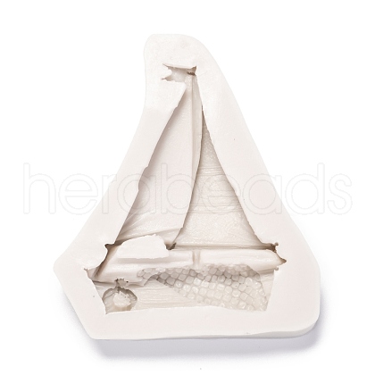 Sailing Boat Food Grade Silicone Molds DIY-I062-12-1