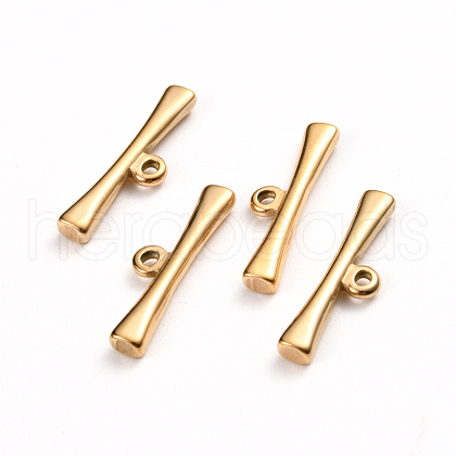 Ion Plating(IP) 304 Stainless Steel Toggle Clasps Parts STAS-D142-06C-G-1