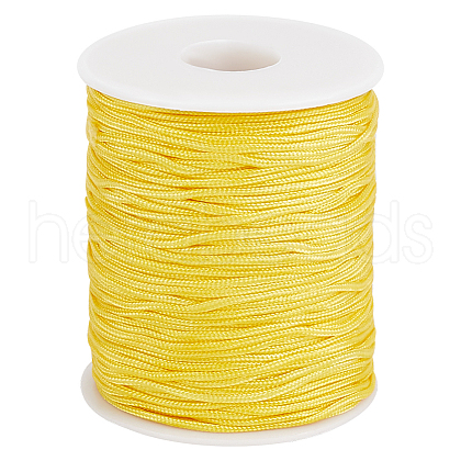   1 Roll 100 Yards Round Nylon Braided Thread NWIR-PH0002-22D-1
