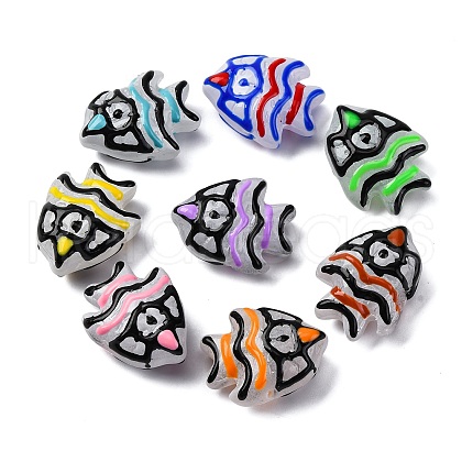 Handmade Lampwork Beads LAMP-S068-06M-1
