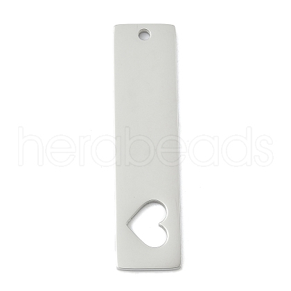 304 Stainless Steel Pendants STAS-D365-02P-1