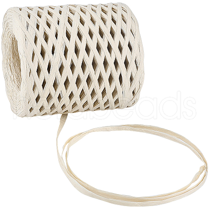 200M Raffia Paper Ribbon OCOR-WH20003-02B-1