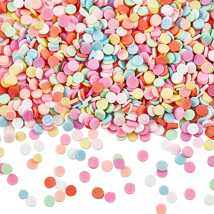 SUNNYCLUE 1 Set Handmade Polymer Clay Beads CLAY-SC0002-07-1