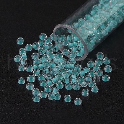 8/0 Grade A Round Glass Seed Beads SEED-N002-D-222-1