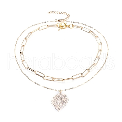 Pendant & Chain Necklaces Sets X-NJEW-JN02759-1