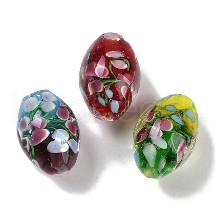 Handmade Lampwork Beads LAMP-I027-08B-1