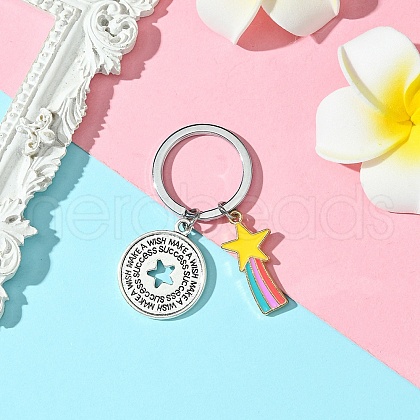 Alloy Enamel Keychain KEYC-YW00071-03-1