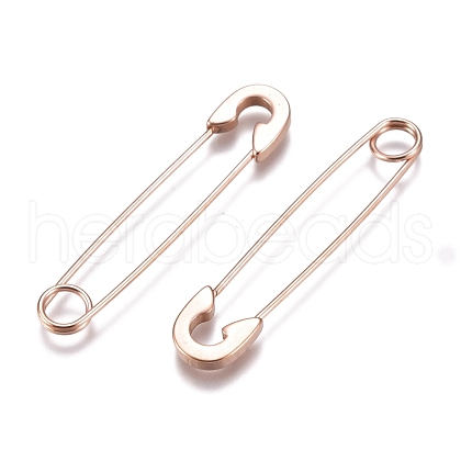 304 Stainless Steel Dangle Earrings EJEW-F254-01RG-1