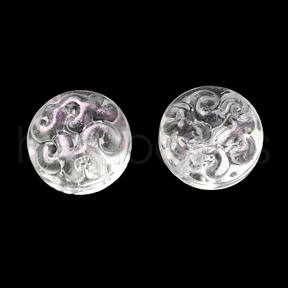 Transparent Glass Beads GLAA-D007-02E-1