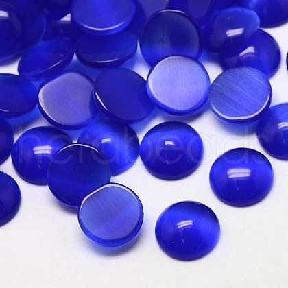 Cat Eye Cabochons CE-J002-8mm-03-1