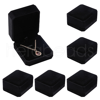 Velvet Pendant Box VBOX-WH0005-01-1