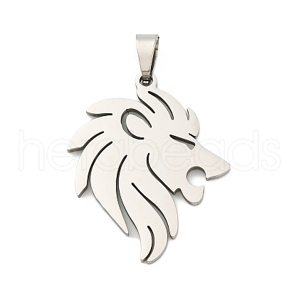 Non-Tarnish 201 Stainless Steel Pendants STAS-N103-187P-1